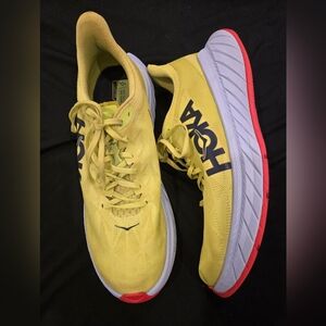 Hoka‎ Vibrant Athletic Shoes Green Neon